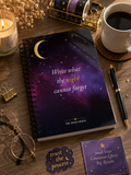 Midnight Thoughts – Motivational Quote A5 Spiral Notebook